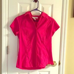 Come stretch pink blouse